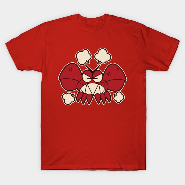 Crabby Crab T-Shirt by Kappacino Creations